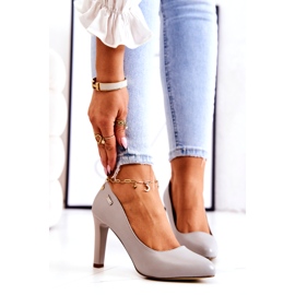 Pumps für Damen mit Absatz Grau Sergio Leone Campbell 1