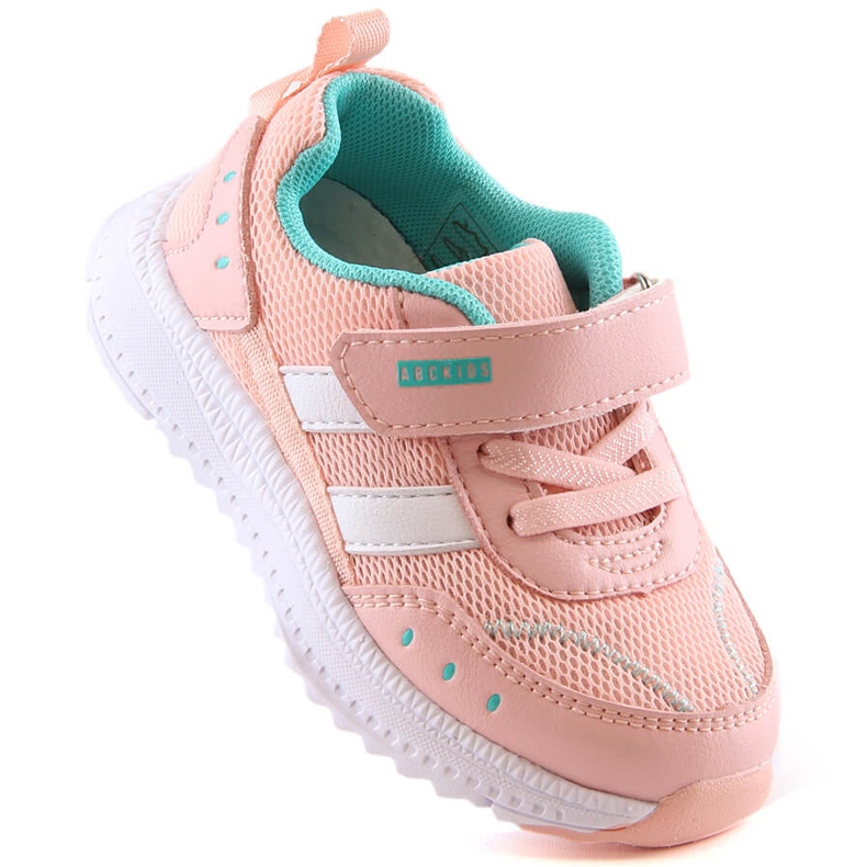 Atletico Sportschuhe für Mädchen mit Klettverschluss Rosa AbcKids B933104083 1