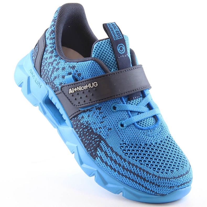 Atletico Kindersportschuhe mit Klettverschluss blau AbcKids B91230217 navy blau 1