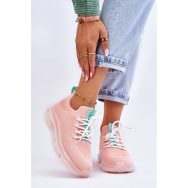 Slip-on-Sockenschuhe für Damen GOE JJ2N4081 Hellrosa 1