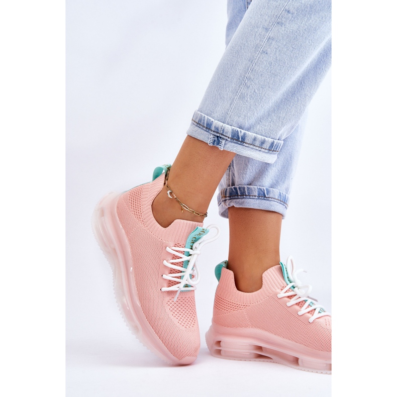 Slip-on-Sockenschuhe für Damen GOE JJ2N4081 Hellrosa 2