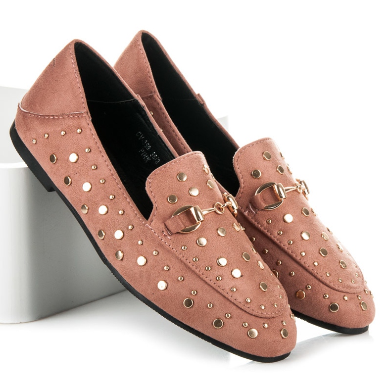 Sergio Todzi Loafer mit Strass rosa 1