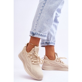 Damen-Sneaker zum Hineinschlüpfen Big Star LL274714 Beige 2