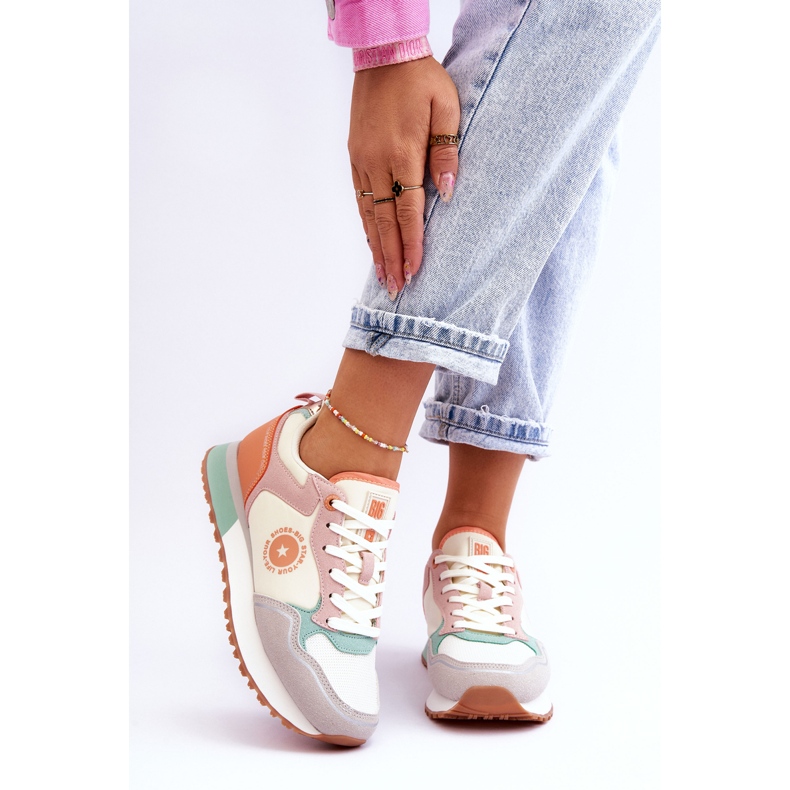 Damen Sneakers Memory Foam System Big Star LL274542 Mehrfarbig 1