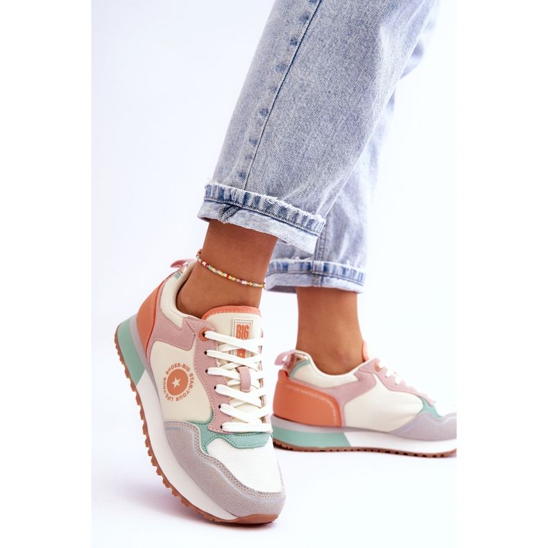 Damen Sneakers Memory Foam System Big Star LL274542 Mehrfarbig 2