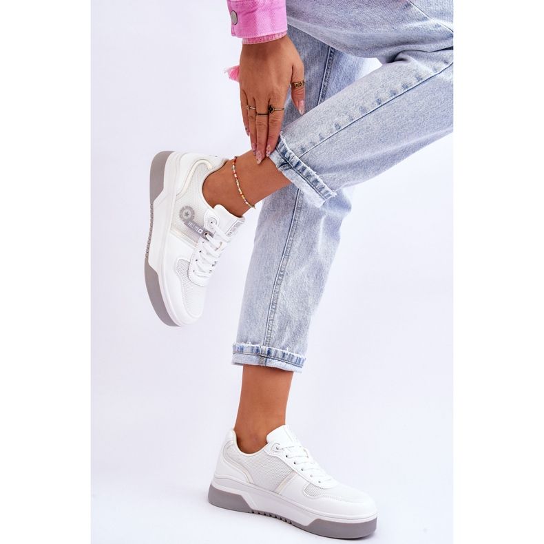 Classic Sneakers Memory Foam System Big Star LL274A024 Weiß 2