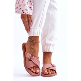 Duftende vegane Hausschuhe ZAXY JJ285216 Nude rosa 1