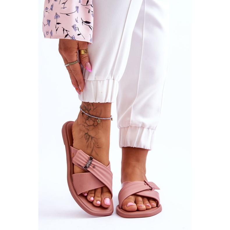 Duftende vegane Hausschuhe ZAXY JJ285216 Nude rosa 1