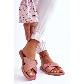 Duftende vegane Hausschuhe ZAXY JJ285216 Nude rosa 2