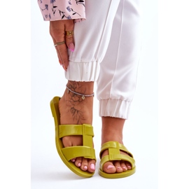 Modische vegane Hausschuhe ZAXY JJ285261 Grün 1