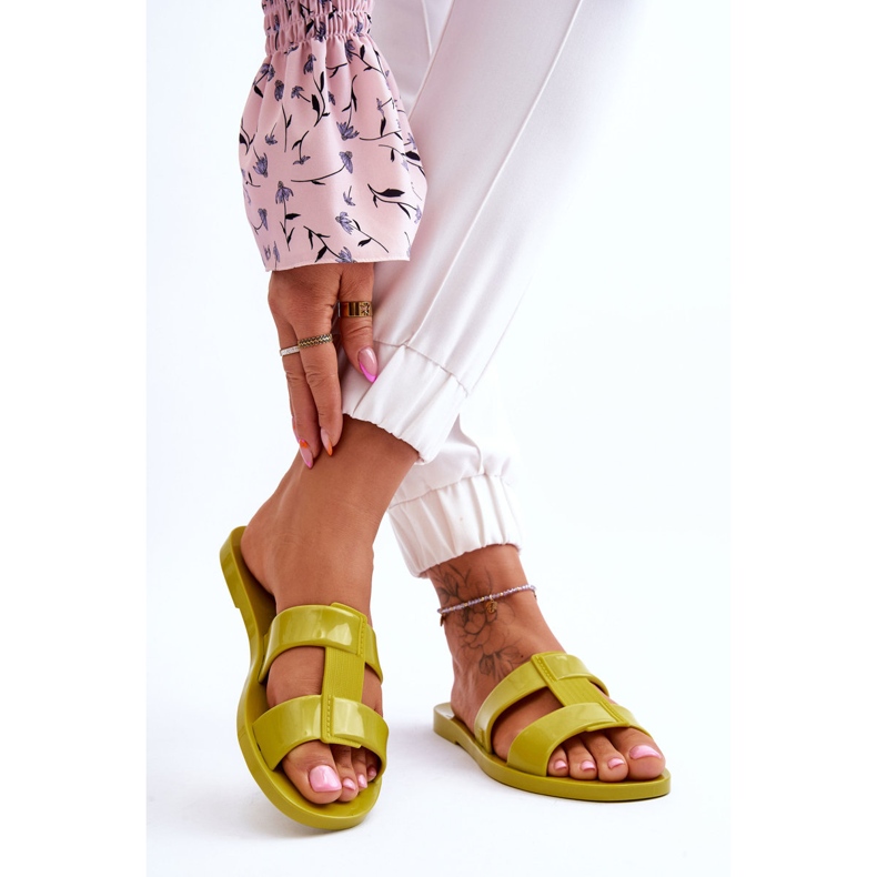 Modische vegane Hausschuhe ZAXY JJ285261 Grün 2