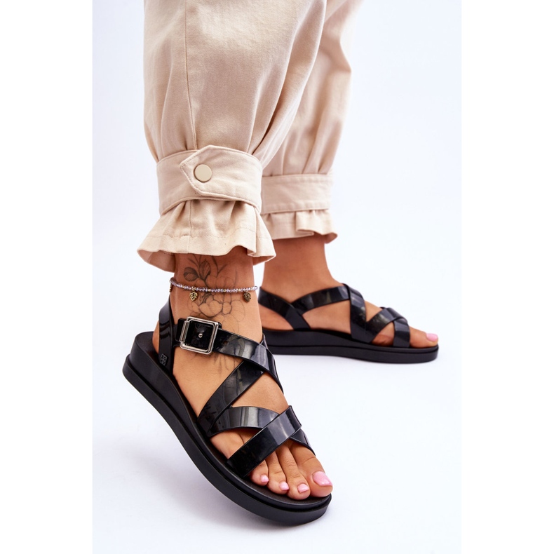 Duftende Sandalen Eco Friendly ZAXY JJ285093 Schwarz 2