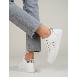 Klassische Damen Sportschuhe weiß Shelovet 2