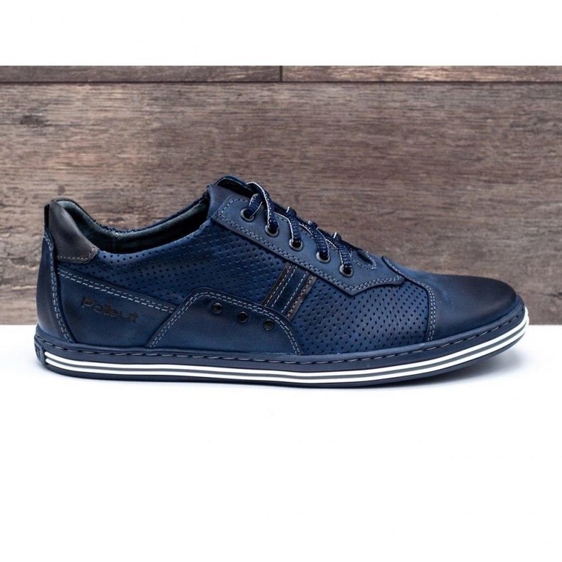 Polbut Herren Freizeitschuhe 1801P marineblau navy blau 1