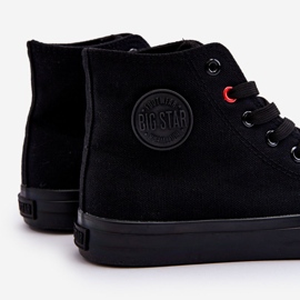 Damen Classic High Sneakers Big Star T274033 Schwarz 1