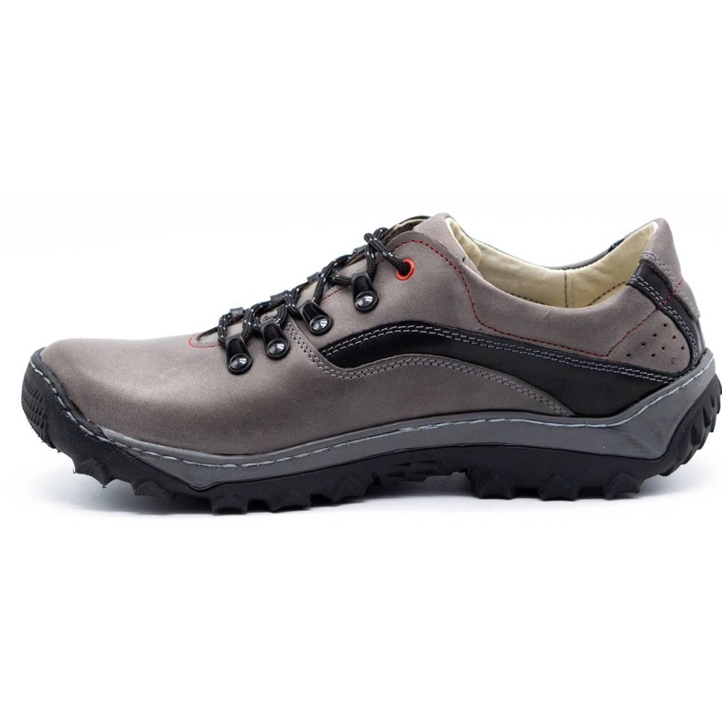 Olivier Herren Trekkingschuhe 268K schwarz grau 1