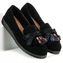 Seastar Wildleder-Loafer schwarz 2