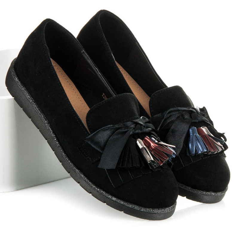 Seastar Wildleder-Loafer schwarz 2
