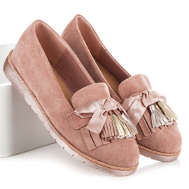 Seastar Wildleder-Loafer rosa 1