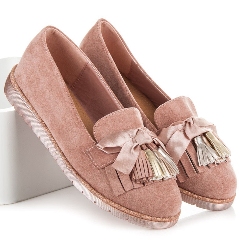 Seastar Wildleder-Loafer rosa 1