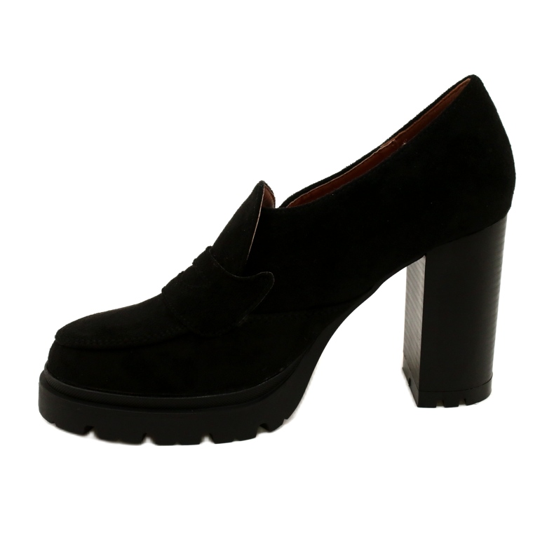 Evento Modische Mokassins auf Plateau und schwarzem Riegel 2