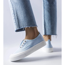 Blaue Sneaker zum Hineinschlüpfen von Rabican 1