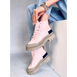 Pink Felve Pinke Trekking-Sneaker rosa 2