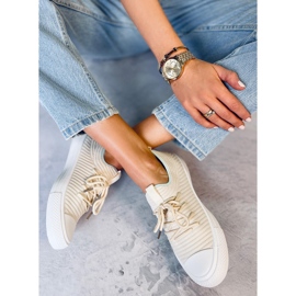 BM Bruni LT.BEIGE Sockensneaker für Damen 2