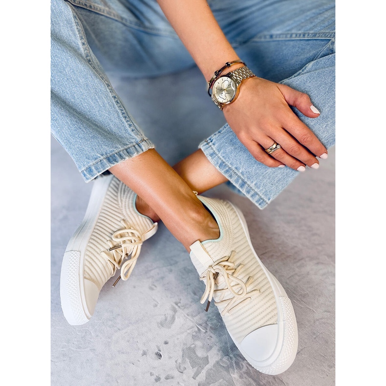 BM Bruni LT.BEIGE Sockensneaker für Damen 2