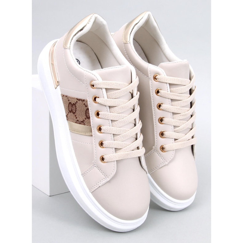Hinds Beige Damenturnschuhe 2