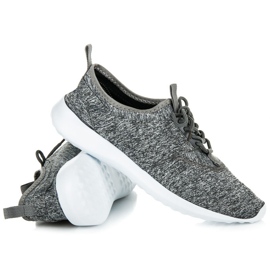 Textile Sportschuhe grau 1