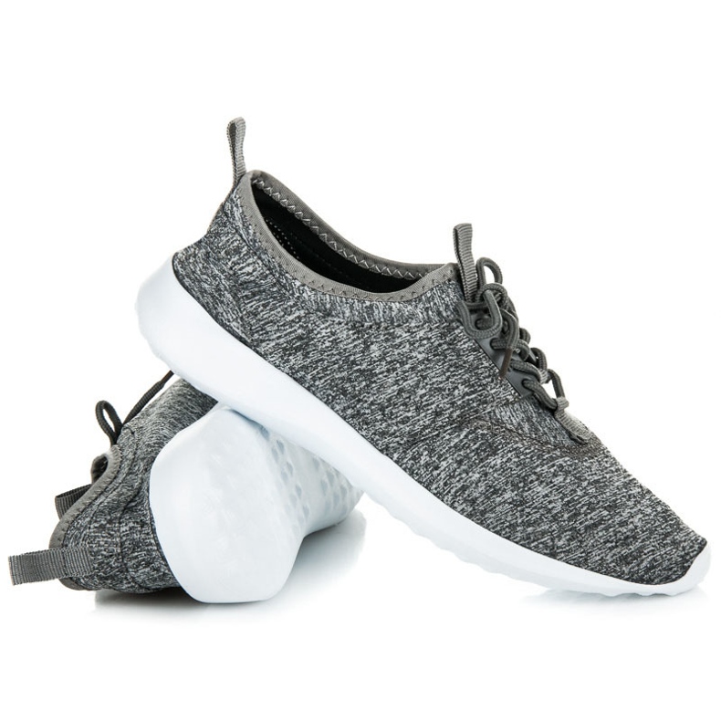 Textile Sportschuhe grau 1