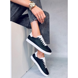 Girbo B / WEISS Damenturnschuhe schwarz 1