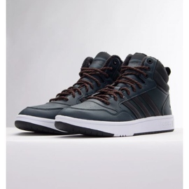 Schuhe adidas Hoops 3.0 Mid Wtr M GW6702 grün 1