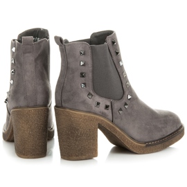 Seastar Stiefel mit Nieten grau 1