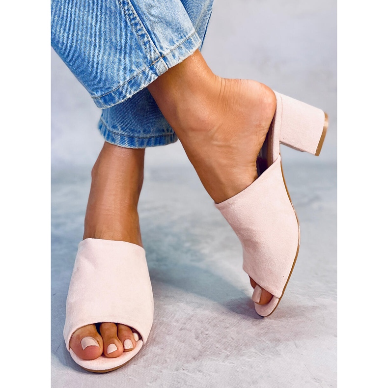 Alessia Rosa hochhackige Hausschuhe 1