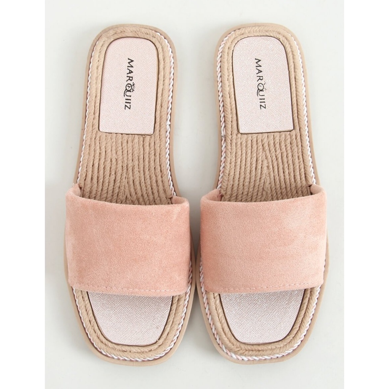 Daniels Pink Damen Wildlederhausschuhe rosa 1