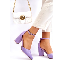 Seastar Lila Lexie Wildleder Pumps 3