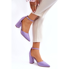 Seastar Lila Lexie Wildleder Pumps violett 1