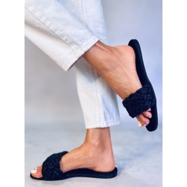 BM Erika Schwarze Damen-Schnürhausschuhe 2