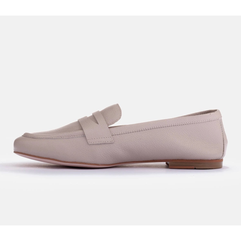 Marco Shoes Ungefütterte Loafer beige 1