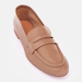 Marco Shoes Ungefütterte Loafer beige 2