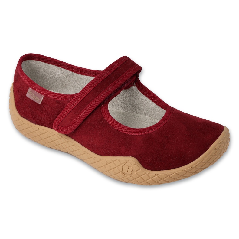 Befado Frauenschuhe pu-joung 197d003 Burgund rot 2