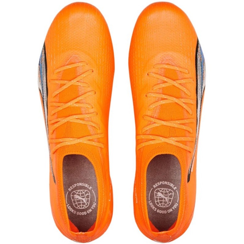 Puma Ultra Ultimate FG/AG M 107163 01 Fußballschuhe orange orangen und rottöne 2