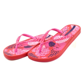 Damen-Flip-Flops Ipanema Anat Nature VII FEM 83325 AI822 rot und rosa 3
