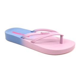 Frauen Flip-Flops Freizeit Ipanema 83385 AJ183 Pink-Blue rosa 1