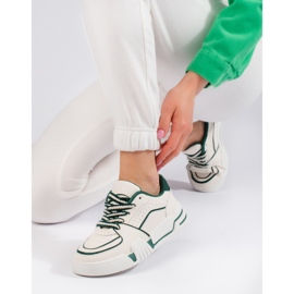 Weiße Shelovet-Sneaker für Damen 1