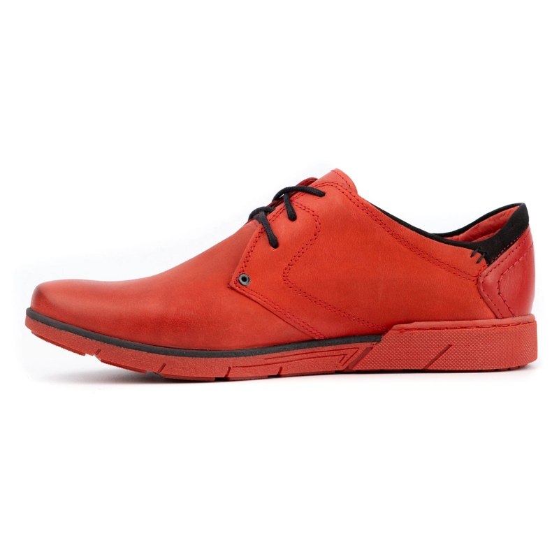 Polbut Herren Lederschuhe 2103 rot 1