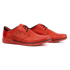 Polbut Herren Lederschuhe 2103 rot 2