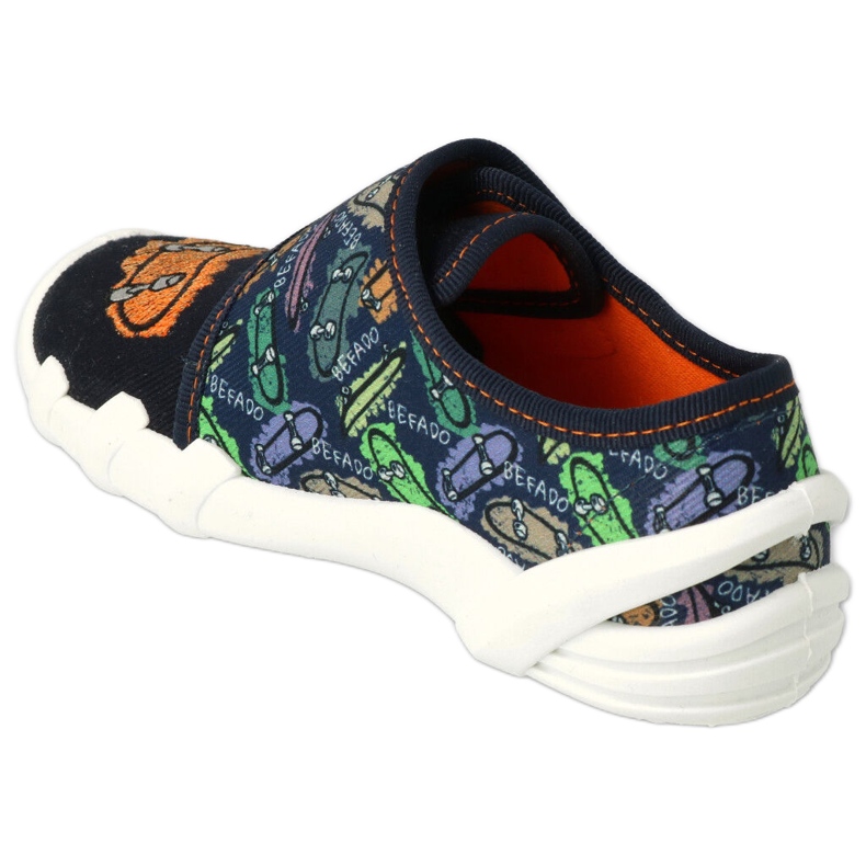 Befado Kinderschuhe 273Y345 marineblau mehrfarbig 1